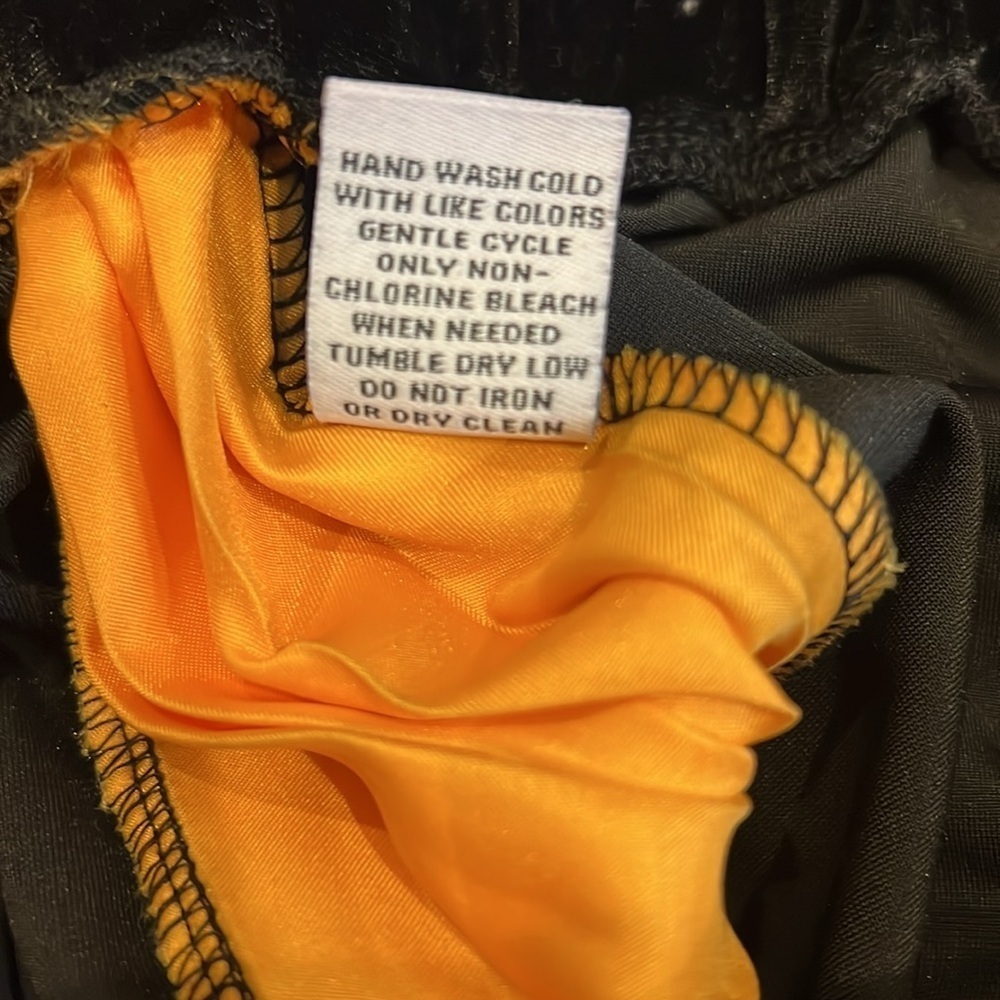 RCG Black Gold Insert Joggers Wide Leg XS - Picture 5 of 5